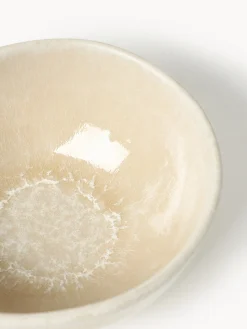 Set di 4 ciotole per salse dalla forma organica fatte a mano con vassoio da portata Macey