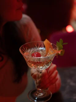 Set di 6 coppe champagne in cristallo Melodia