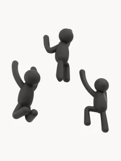 Set di 3 ganci appendiabiti di design Buddy