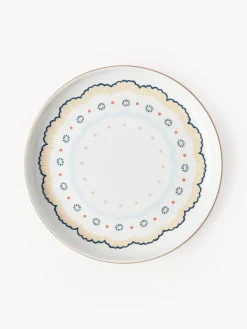 Set di 4 piatti da colazione Flamboyant