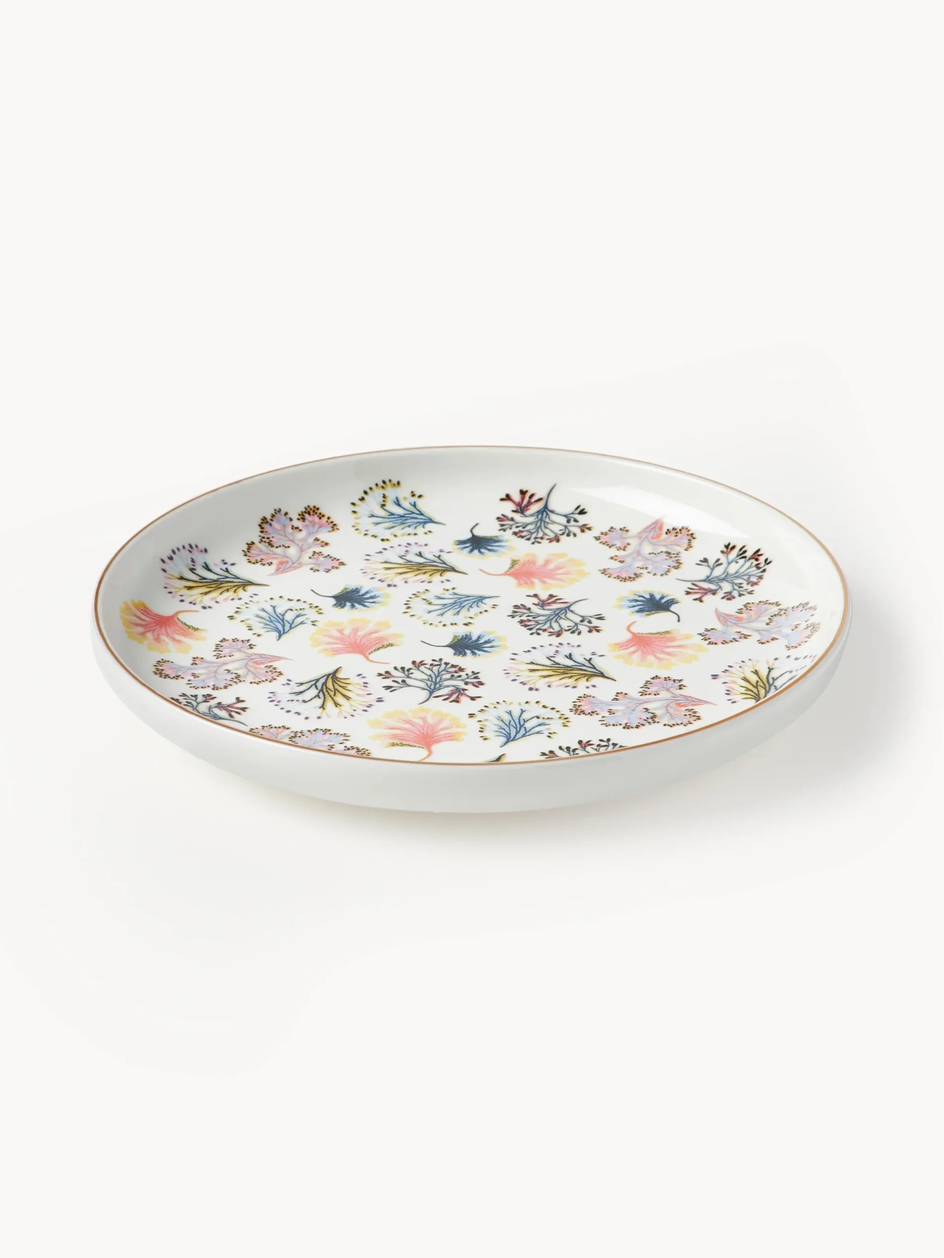 Set di 4 piatti da colazione Flamboyant