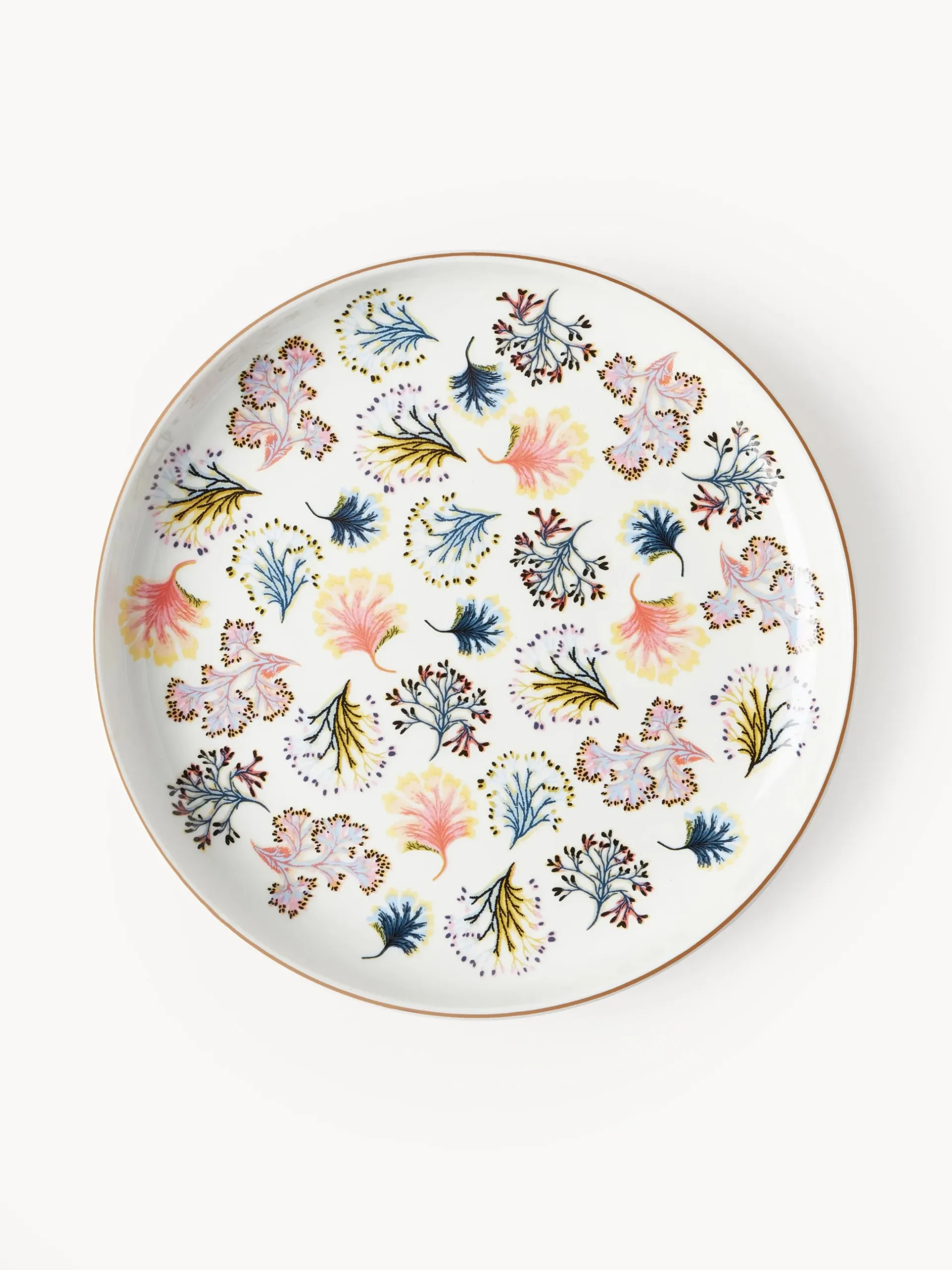 Set di 4 piatti da colazione Flamboyant