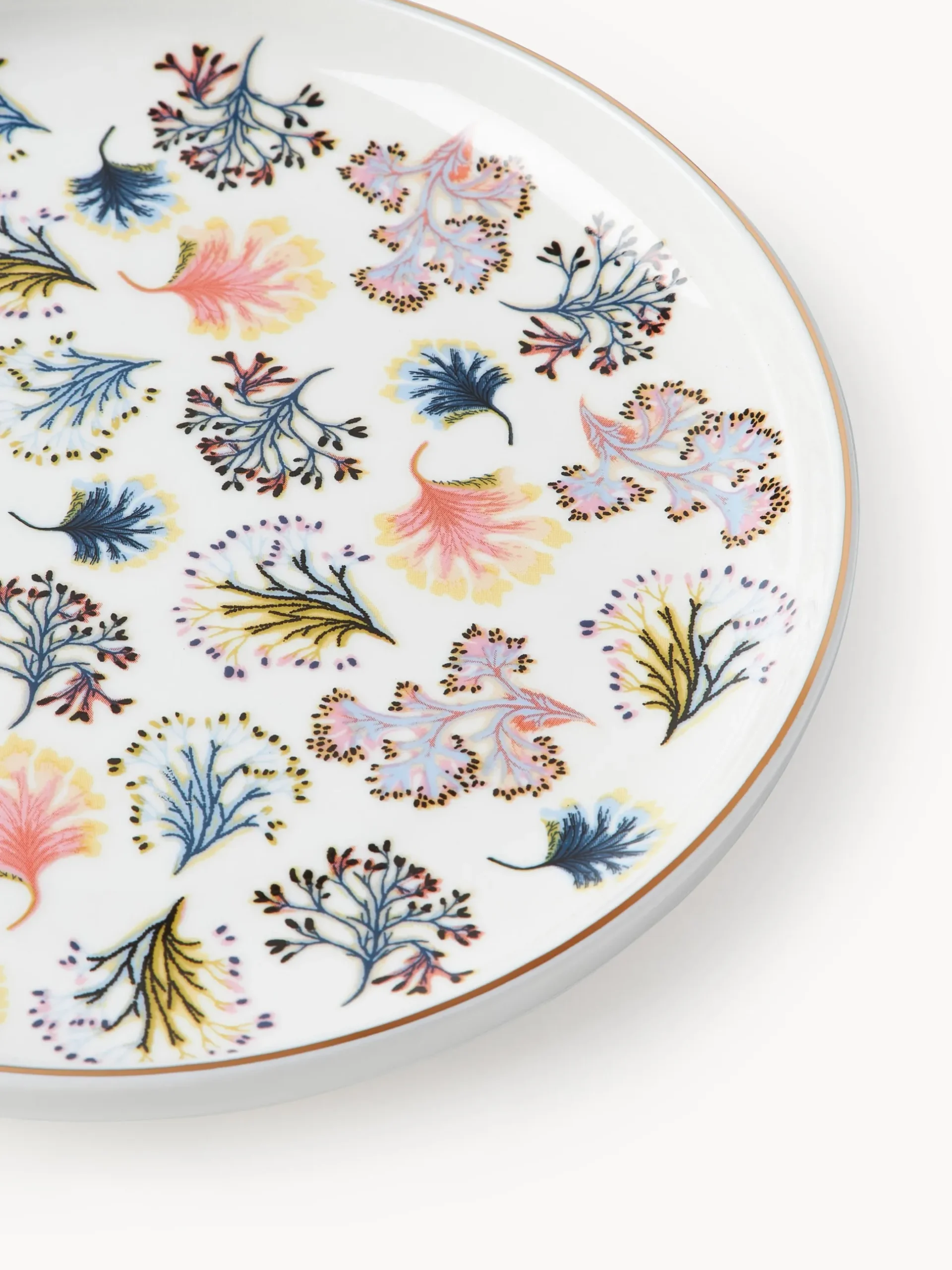 Set di 4 piatti da colazione Flamboyant