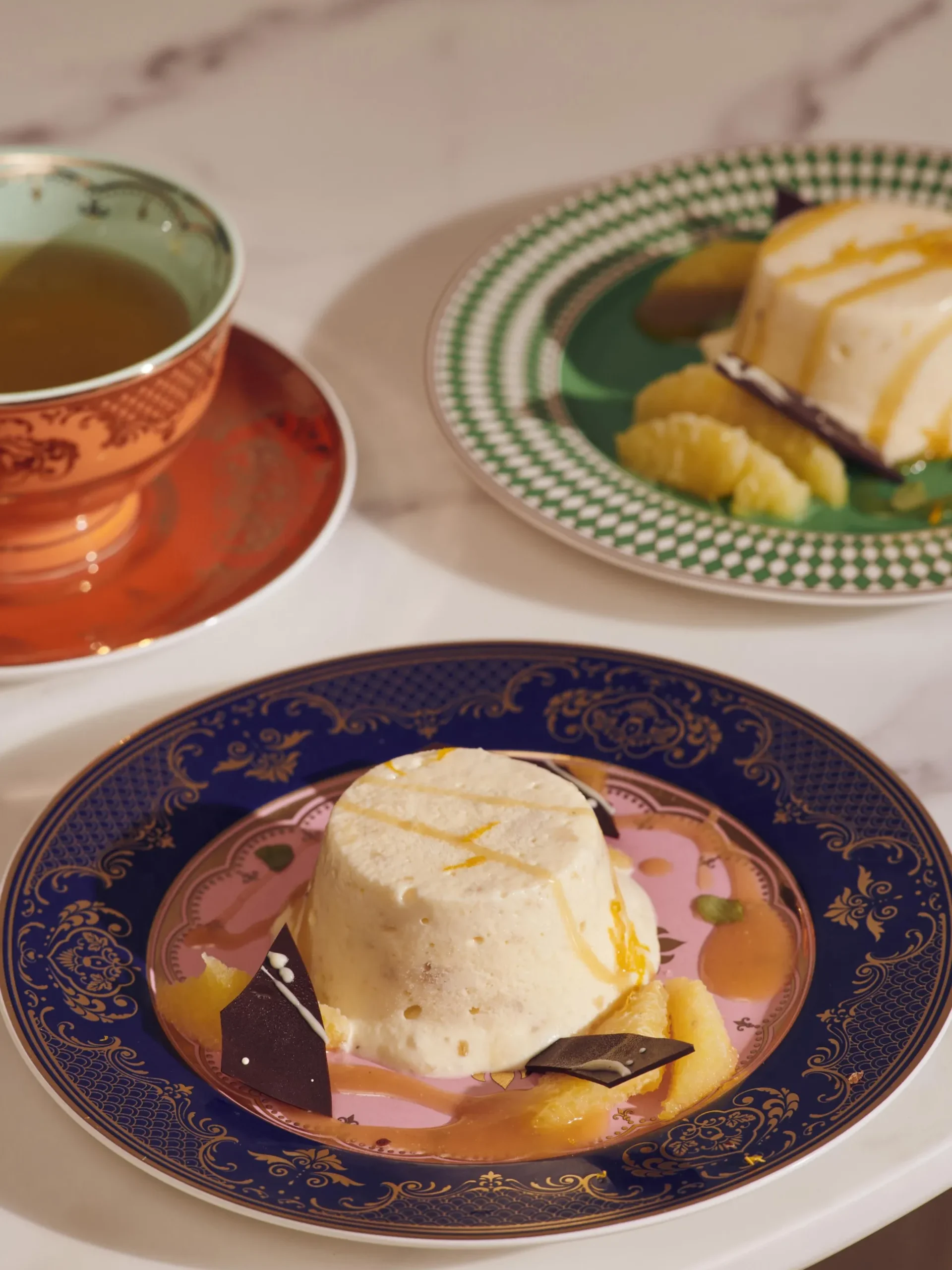 Set di 4 piatti da colazione Grandpa