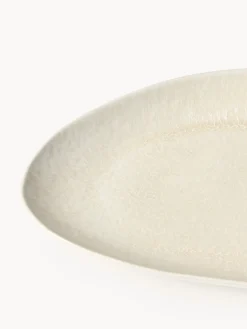 Set di 2 piatti da portata fatti a mano dalla forma organica Macey