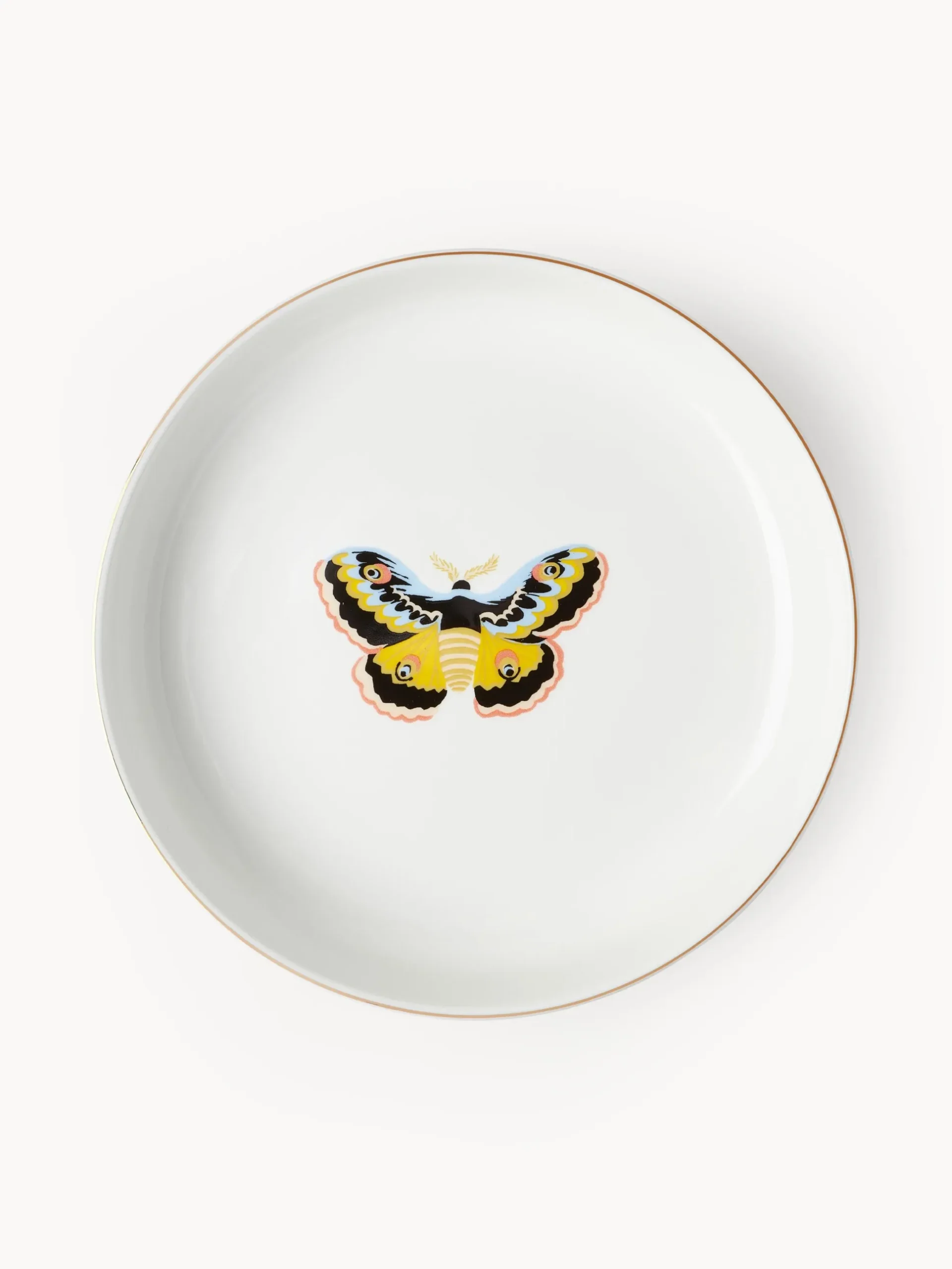 Set di 4 piatti per pasta Flamboyant