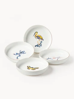 Set di 4 piatti per pasta Flamboyant