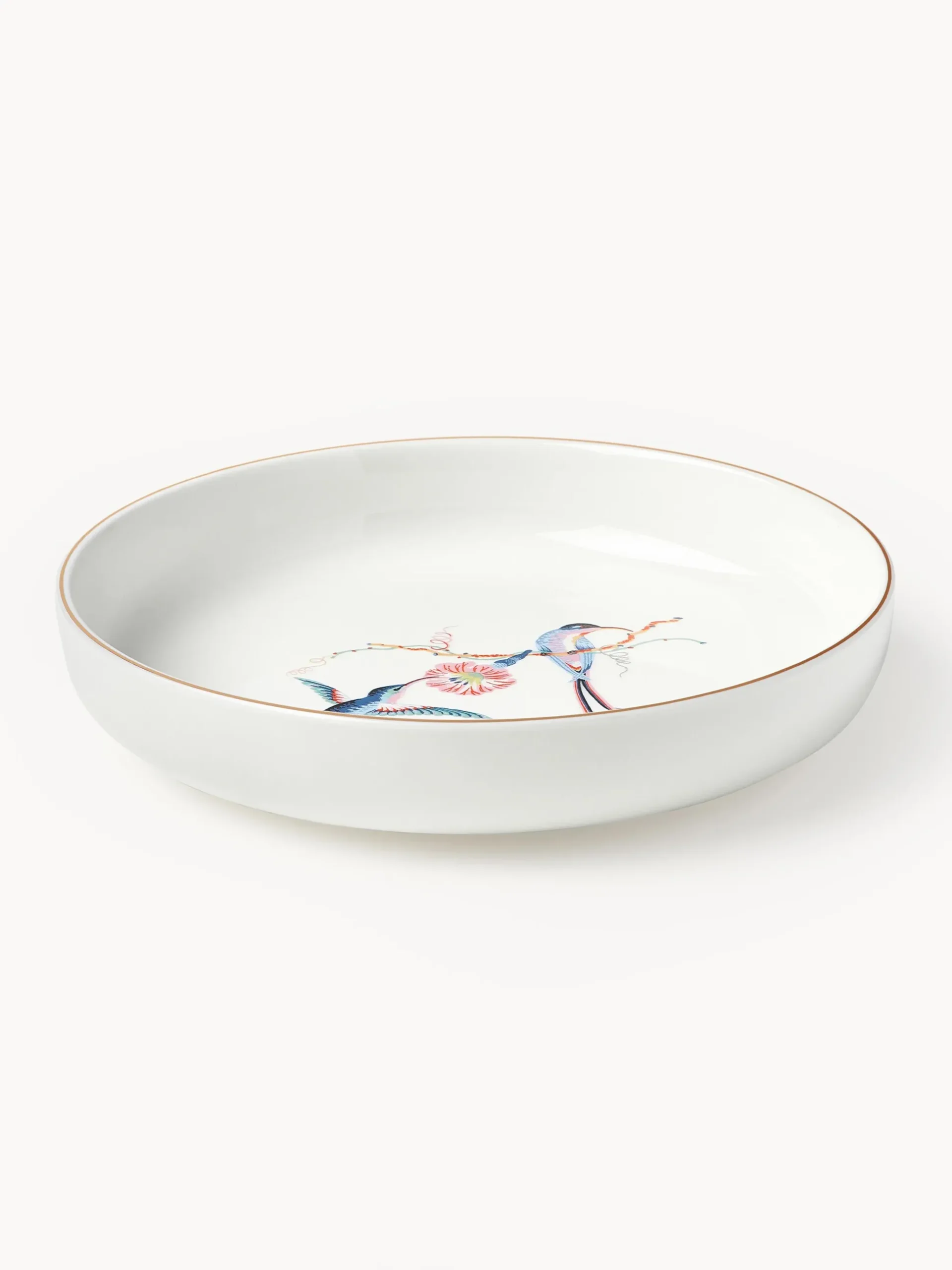 Set di 4 piatti per pasta Flamboyant