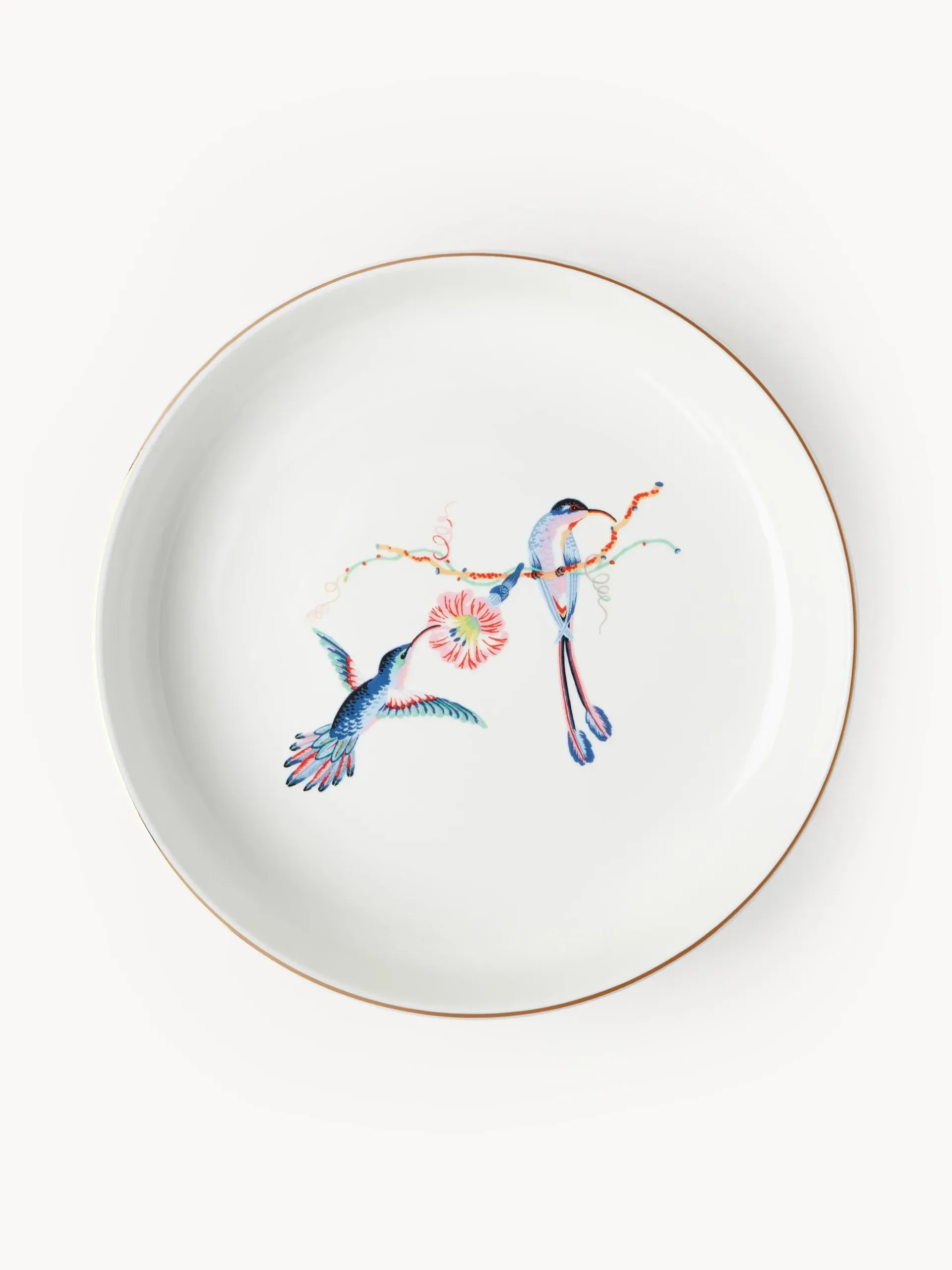 Set di 4 piatti per pasta Flamboyant