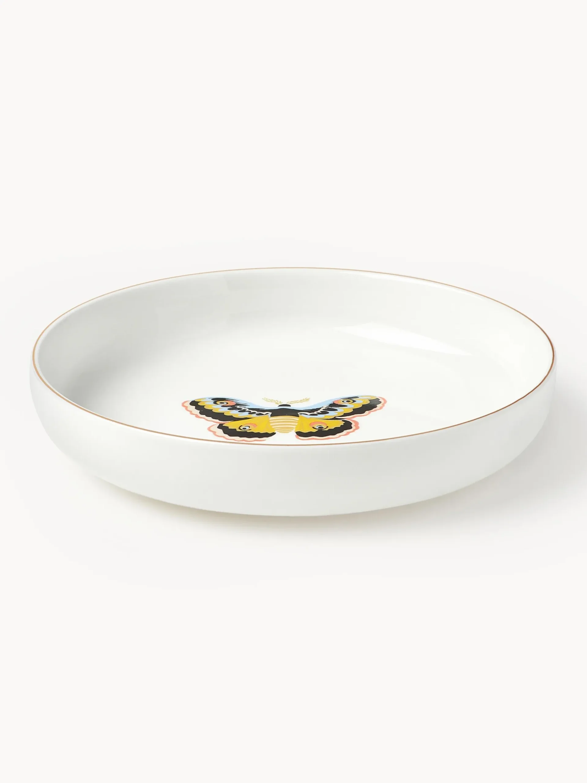 Set di 4 piatti per pasta Flamboyant