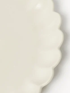 Set di 4 piatti piani a forma di fiore Sabina