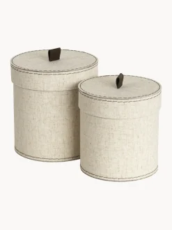Set di 2 scatole Leonore