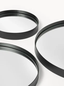 Set di 3 specchi da parete rotondi Lacie