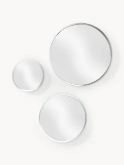 Set di 3 specchi rotondi da parete Ida