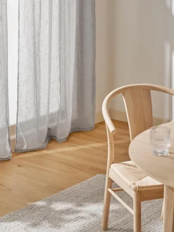 Set di 2 tende semitrasparenti Ibiza, larg. 135 cm
