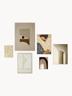 Set 6 poster con cornice Artwall No. 35