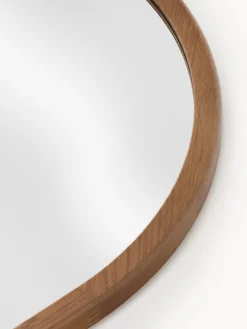 Specchio a figura intera con cornice in legno di quercia Levan