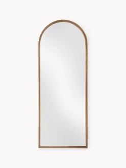 Specchio a figura intera con cornice in legno di quercia Levan