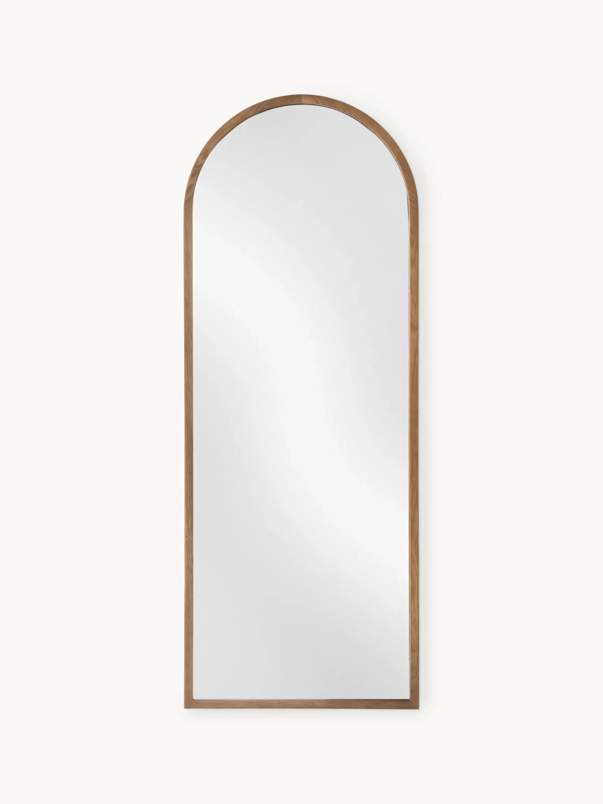 Specchio a figura intera con cornice in legno di quercia Levan