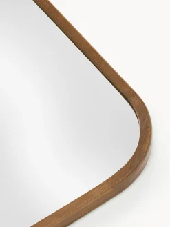 Specchio da parete con cornice in legno di quercia Levan