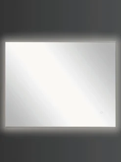 Specchio da parete senza cornice con illuminazione a LED Galaxy, varie misure