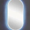 Specchio ovale da parete con illuminazione a LED Starlight