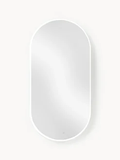 Specchio ovale da parete con illuminazione a LED Starlight