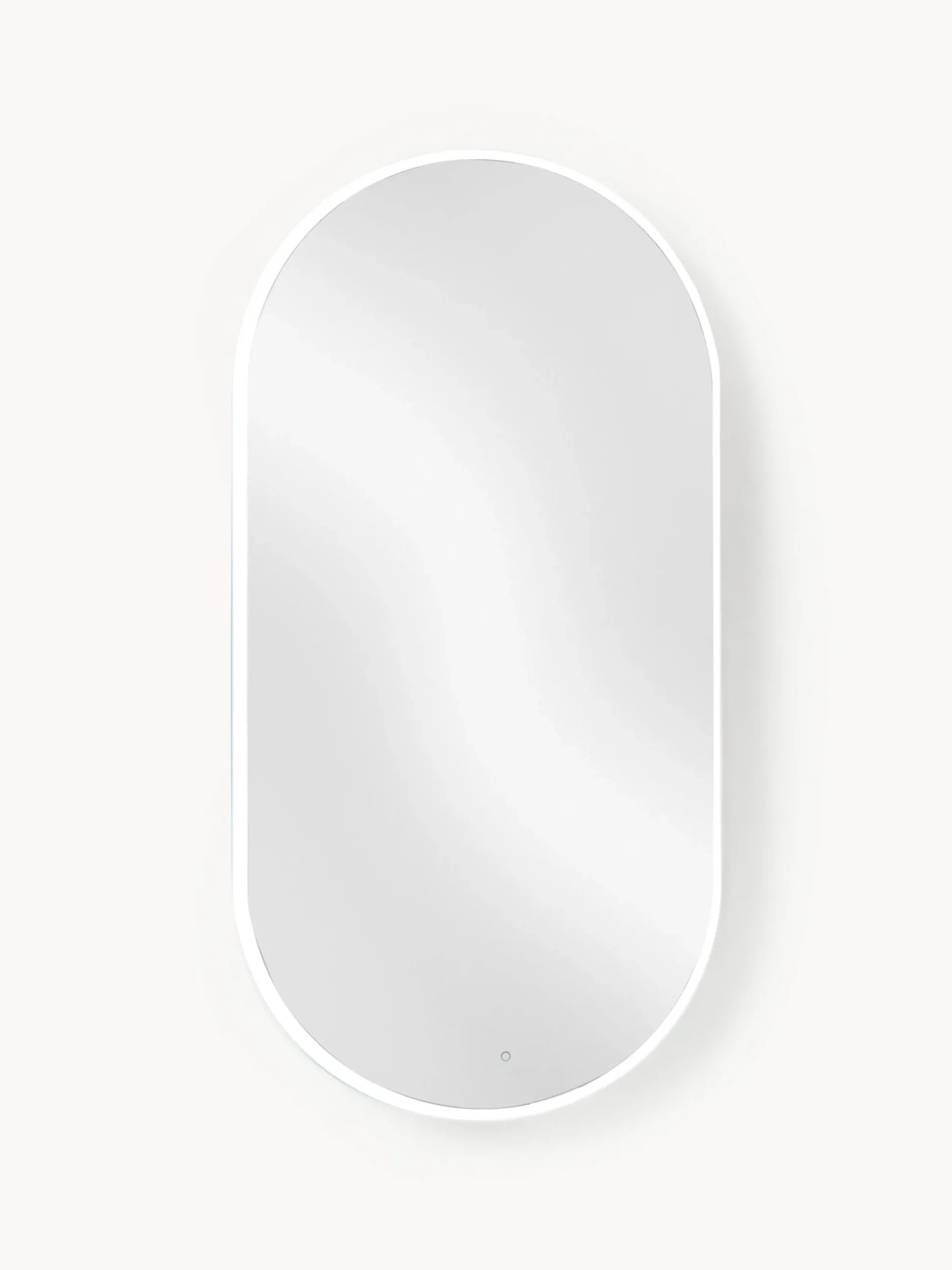 Specchio ovale da parete con illuminazione a LED Starlight