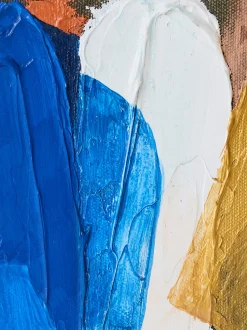 Stampa su tela incorniciata Moonlight Strokes