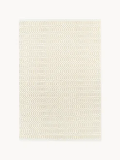 Tappeto da interno-esterno tessuto a mano con motivo geometrico Rune