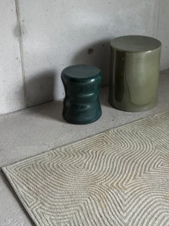 Tappeto jacquard a tessitura piatta Coral