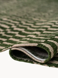 Tappeto jacquard lavabile da interno-esterno Berber