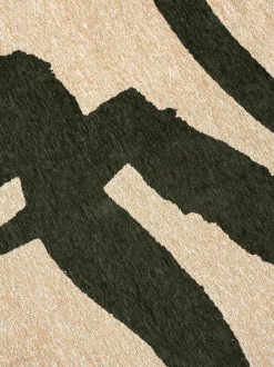 Tappeto jacquard lavabile da interno-esterno Ribbon