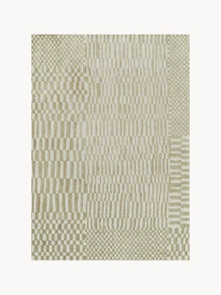 Tappeto jacquard lavabile da interno-esterno Berber