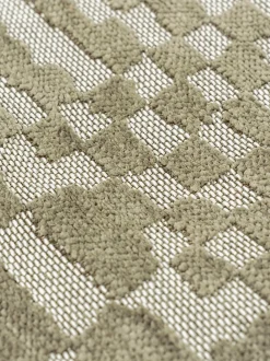 Tappeto jacquard lavabile da interno-esterno Berber