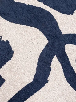 Tappeto jacquard lavabile da interno-esterno Ribbon