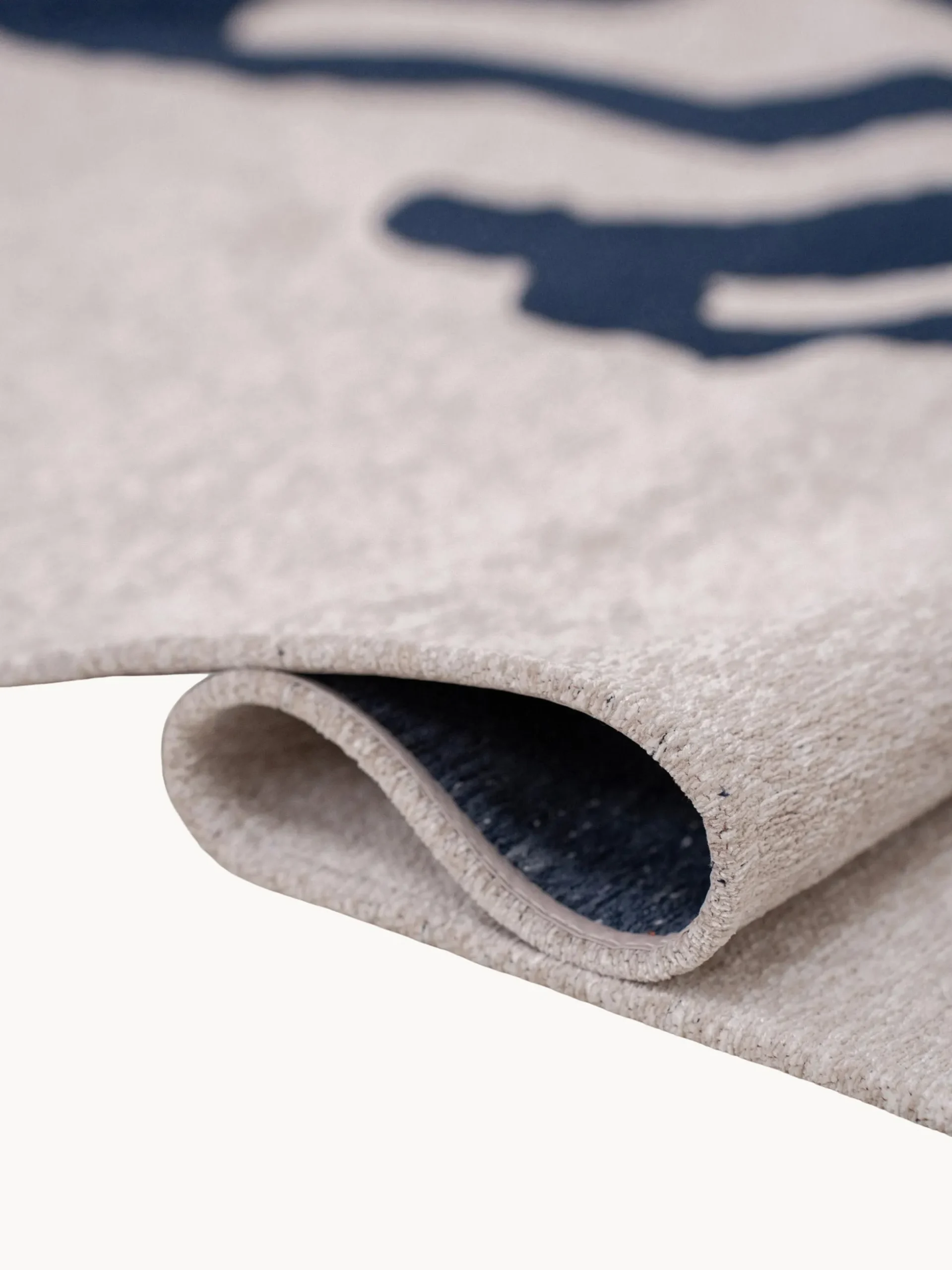 Tappeto jacquard lavabile da interno-esterno Ribbon