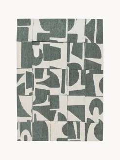 Tappeto jacquard lavabile da interno-esterno Papercut