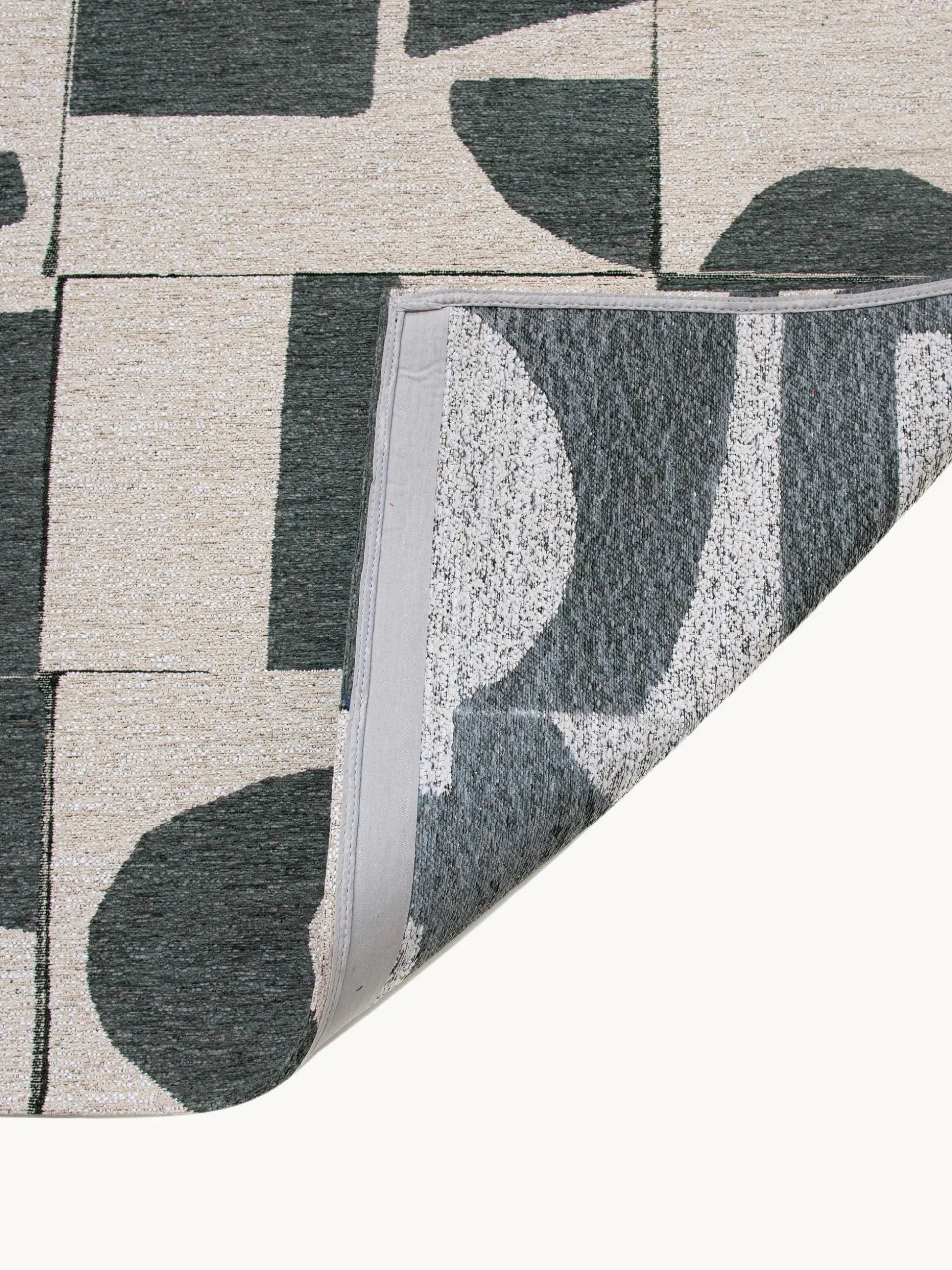 Tappeto jacquard lavabile da interno-esterno Papercut