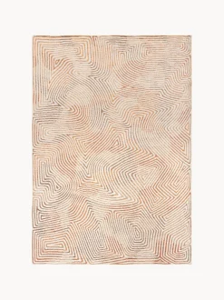Tappeto jacquard lavabile da interno-esterno Coral