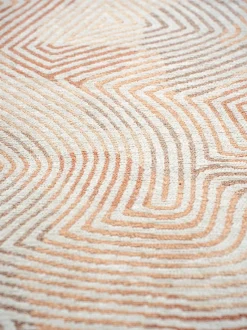 Tappeto jacquard lavabile da interno-esterno Coral