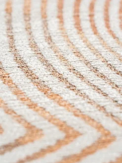 Tappeto jacquard lavabile da interno-esterno Coral