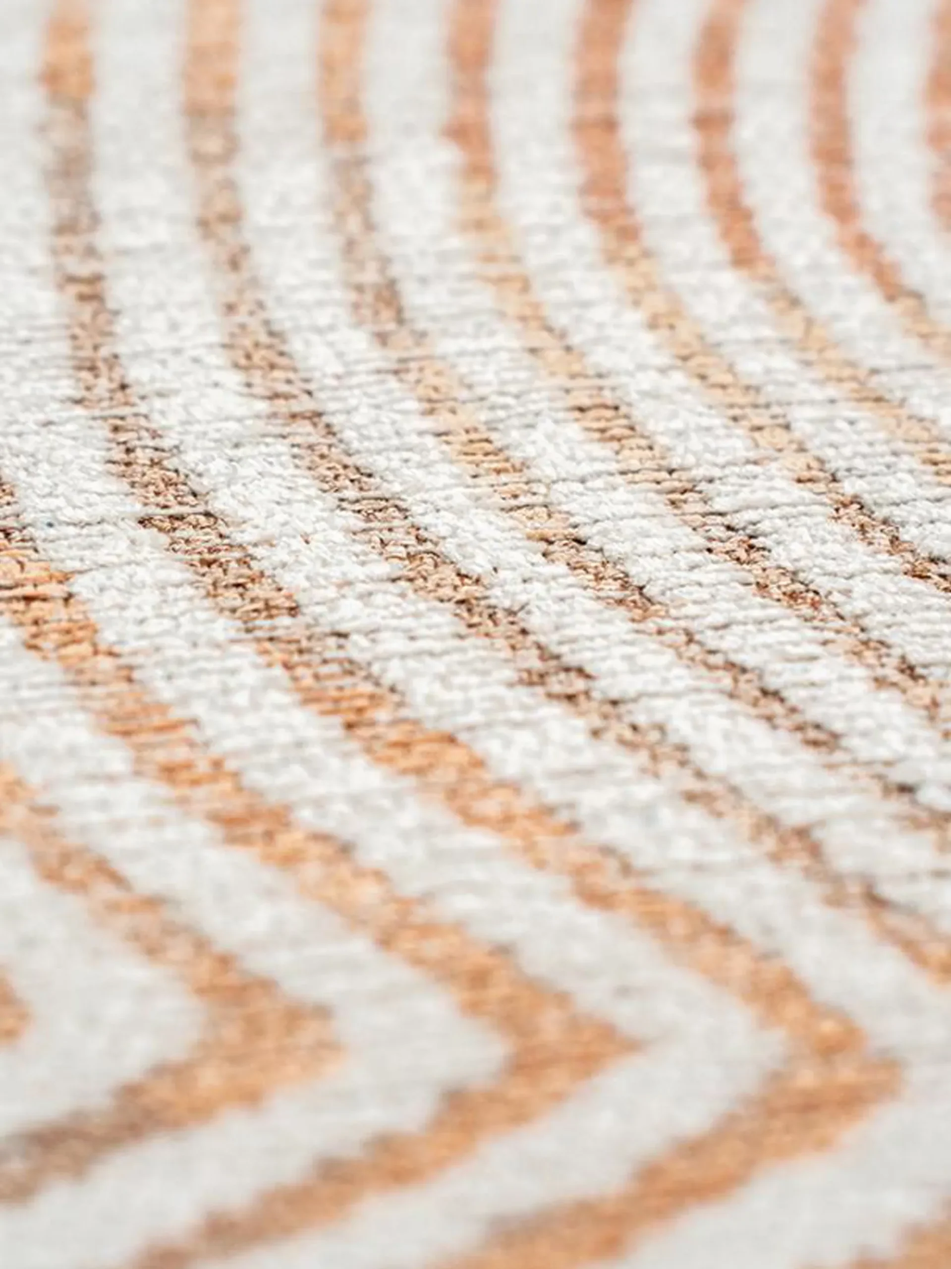 Tappeto jacquard lavabile da interno-esterno Coral