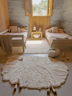 Tappeto per bambini in lana tessuto a mano Sheep, lavabile