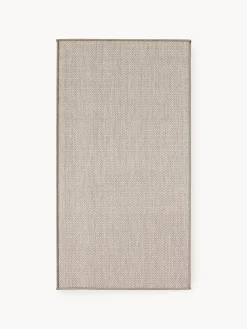 Tappeto reversibile da interno-esterno con motivo zigzag Cort