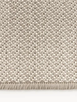 Tappeto reversibile da interno-esterno con motivo zigzag Cort
