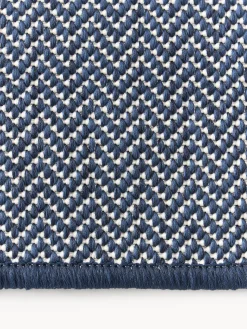 Tappeto reversibile da interno-esterno con motivo zigzag Cort