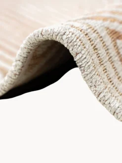 Tappeto rotondo jacquard lavabile da interno-esterno Coral