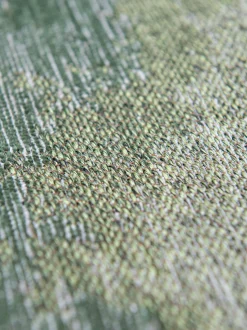 Tappeto rotondo jacquard lavabile da interno-esterno Lagoon