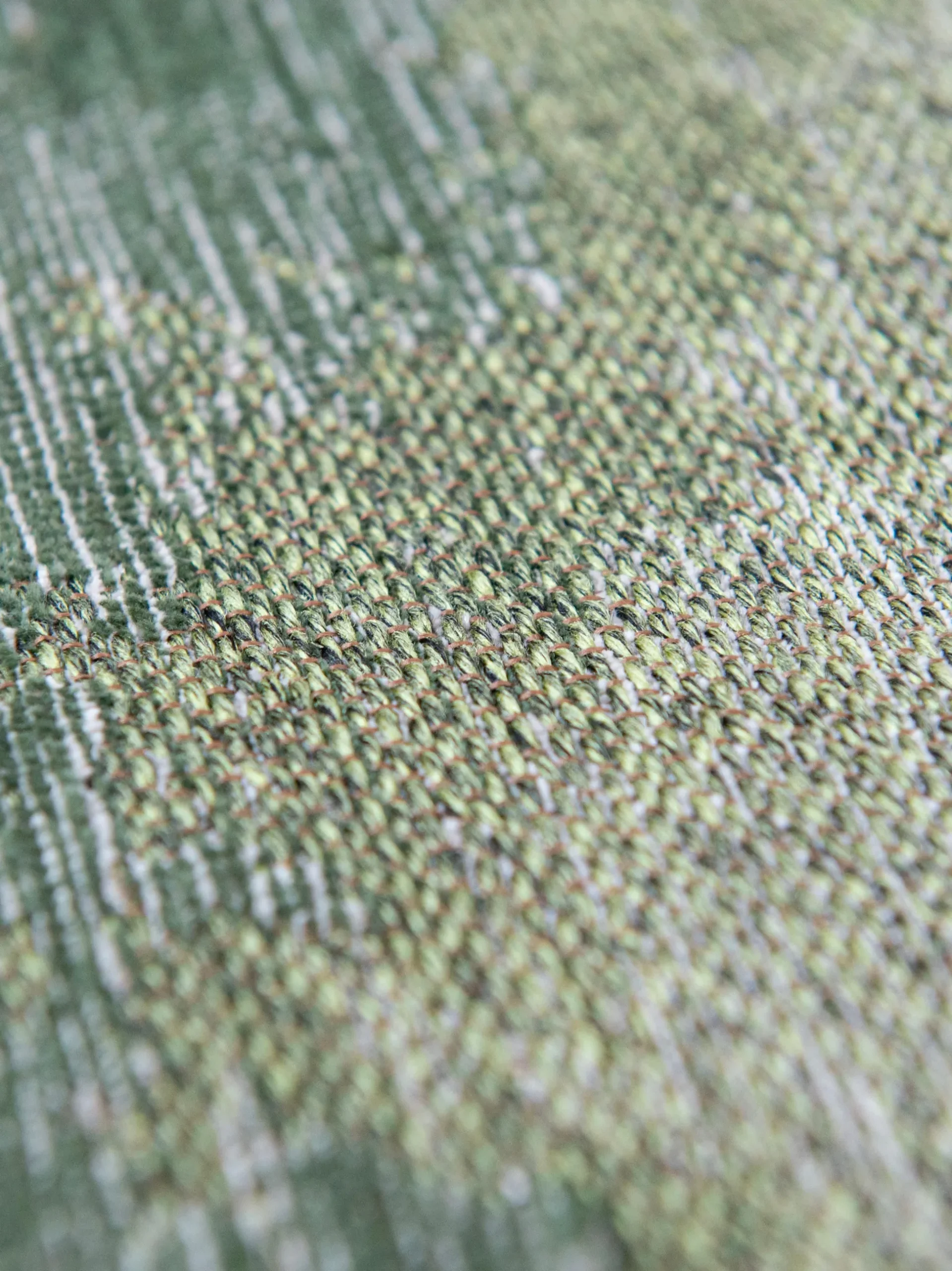 Tappeto rotondo jacquard lavabile da interno-esterno Lagoon